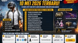 Kode redeem PUBG terbaru