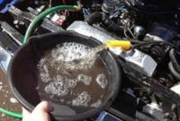 Cara buang angin saaat isi air radiator mobil
