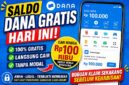 Saldo DANA gratis hari ini