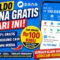 Saldo DANA gratis hari ini