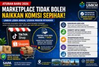 Pemerintah Larang Marketplace Naikkan Komisi Sepihak, Seller UMKM Bisa Lebih Untung