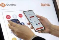 Ilustrasi cara bayar shopee pakai DANA