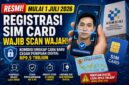 Mulai Juli registrasi sim card wajib scan wajah