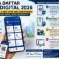 Cara daftar sim digital