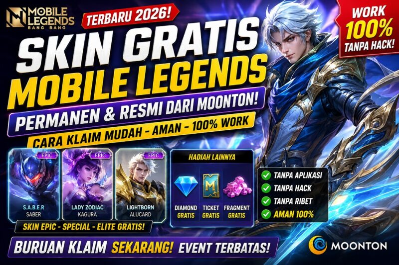 Skin gratis Mobile Legend Permanen