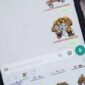 Ilustrasi cara membuat stiker whatsapp di Iphone
