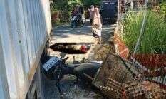 Pedagang Telur Kecelakaan di Tikungan Kerinci, Dagangan Hancur dan Korban Dilarikan ke Rumah Sakit