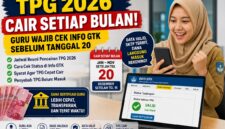 Jadwal pencairan TPG 2026