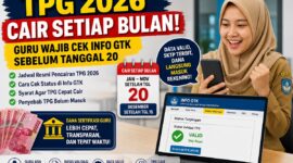 Jadwal pencairan TPG 2026