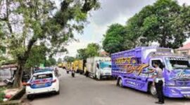 Mulai Hari ini jalanan jambi steril dari Truk batu bara 