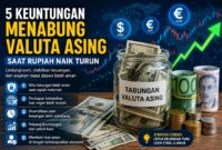Keuntungan menabung valuta asing