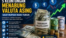 Keuntungan menabung valuta asing
