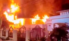 Breaking News Kerinci: Rumah Warga Sebukar Dilalap Sijago Merah, Upaya Pemadaman Masih Berlangsung