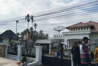 Kondisi terkini rumah milik orang tua Mantan Pj Bupati Kerinci, Asraf