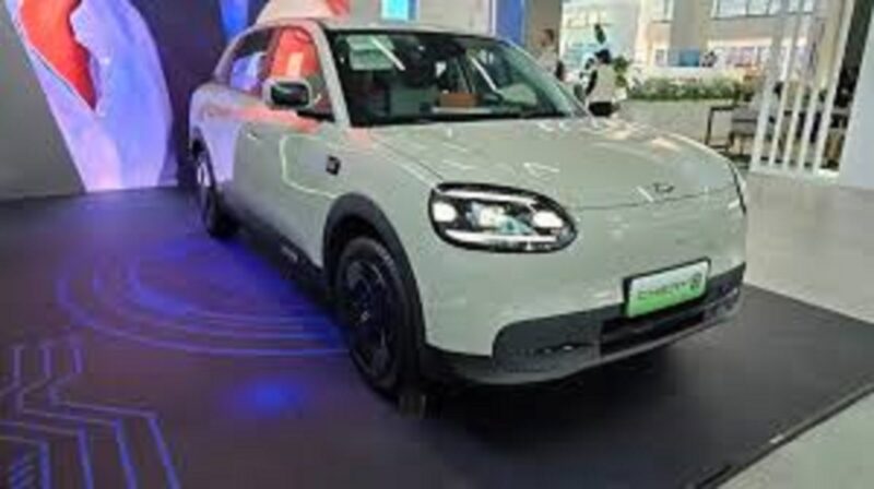 Penampilan mobil listrik Chery QQ