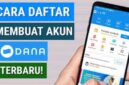 Cara daftar akun DANA
