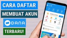 Cara daftar akun DANA