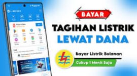 Cara bayar litrik pakai Aplikasi DANA