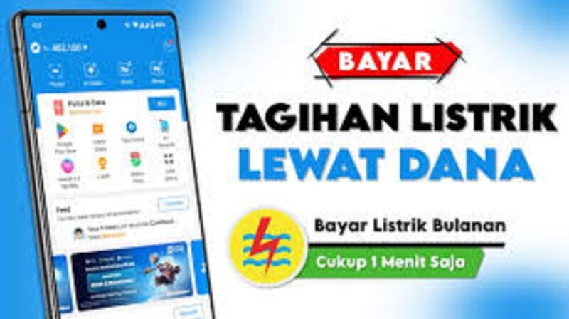 Cara bayar litrik pakai Aplikasi DANA