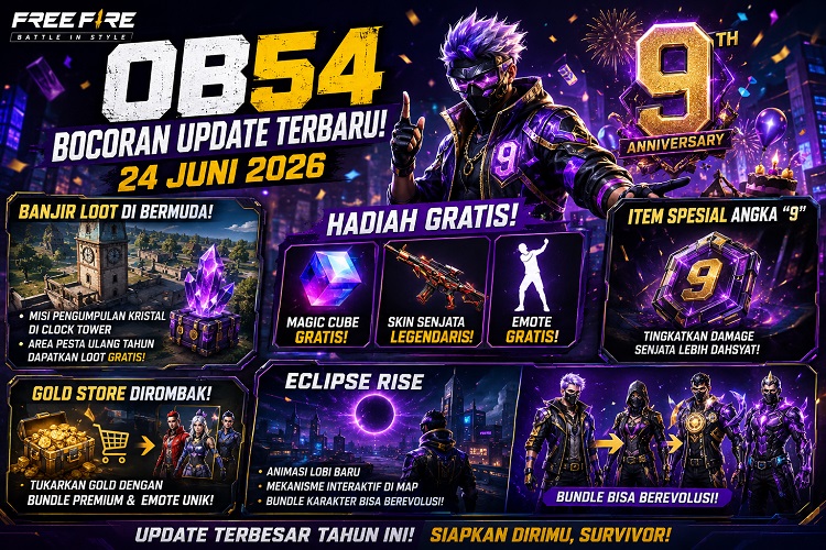 Update Free Fire OB54