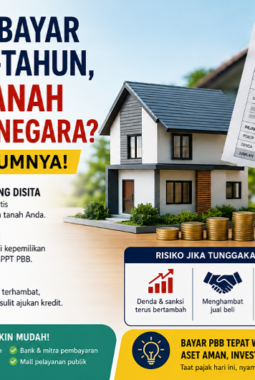 PBB Tak Dibayar Bertahun-tahun, Apakah Tanah Bisa Disita Negara? Ini Fakta Hukumnya