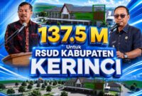 Rp 137,5 M untuk pembangunan RSUD Kerinci