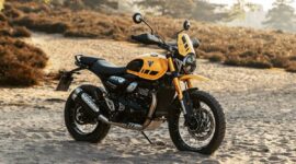 Tampilan Scrambler 400 XC