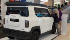 Tampilan Mobil Listrik Minin Sun V