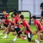 Timnas Indonesia saat menjalani sesi latihan. (Sumber/Google)
