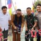Walikota Sungai Penuh, Alfin bersama Dandim, Kapolres serta Ketua DPRD Sungai Penuh saat membuka secara resmi jembatan baru