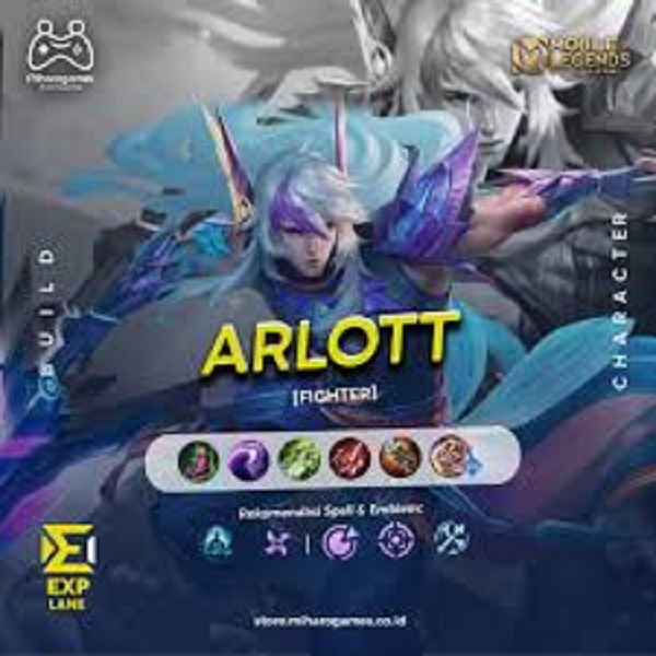 Build Hero Arlott terkuat Mobile Legends 2026