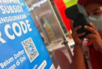 Ilustrasi banyak barcode pertamina di palsukan