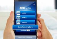Cara daftar BCA Mobile