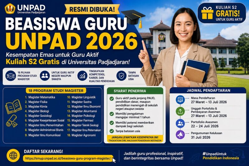 UNPAD buka Beasiswa bagi para guru 