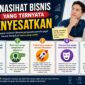 Nasihat bisnis yang menyesatkan