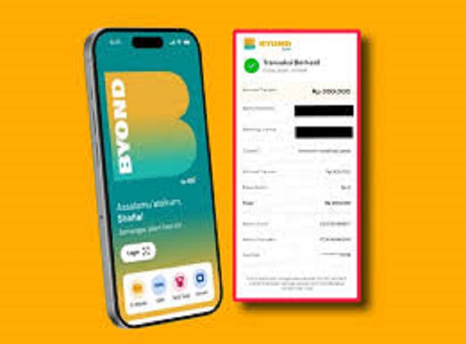 Ilustrasi cara transfer dan biaya admin byond bsi
