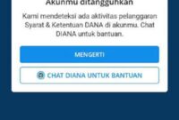 Cara mengatasi akun dana tidak bisa login