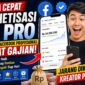Cara cepat monetisasi FB Pro
