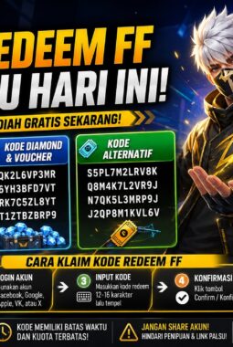 Buruan Klaim! Kode Redeem FF 21 Juni 2026 Bagi Diamond Gratis dan Skin Langka