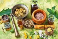 Ilustrasi obat herbal