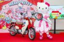 Tampilan Honda Super Cub x Hello Kitty