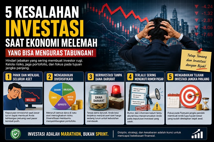 Hindari kesalahan Investasi
