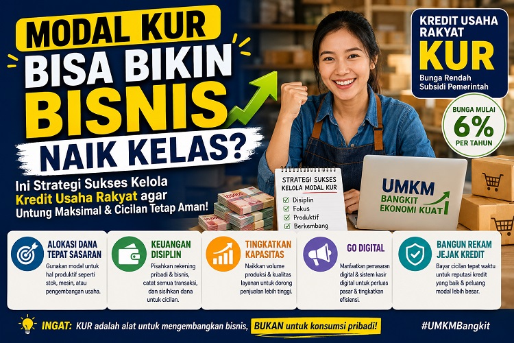 Strategi sukses bisnis dengan modal KUR