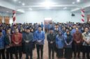 Foto bersama Bupati Merangin, M Syukur bersama Bupati M Syukur melantik 237 kepala sekolah yang baru dilantik