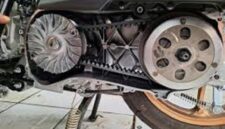 Ilustrasi kerusakan yang diakibatkan geber motor saat dipanaskan