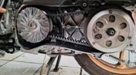 Ilustrasi kerusakan yang diakibatkan geber motor saat dipanaskan
