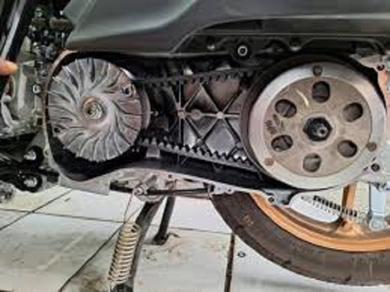Ilustrasi kerusakan yang diakibatkan geber motor saat dipanaskan
