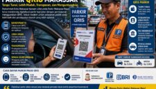 Ilustrasi parkir QRIS di Makassar
