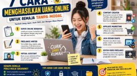 Pekerjaan online yang cocok untuk remaja