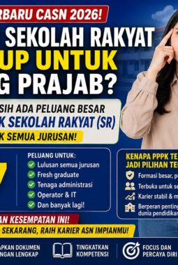 Bukan Lulusan PPG Prajab, Ini Link Daftar PPPK TENDIK SR untuk Semua Jurusan